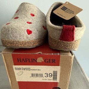 Haflinger Women’s Clogs NWT SIZE 39